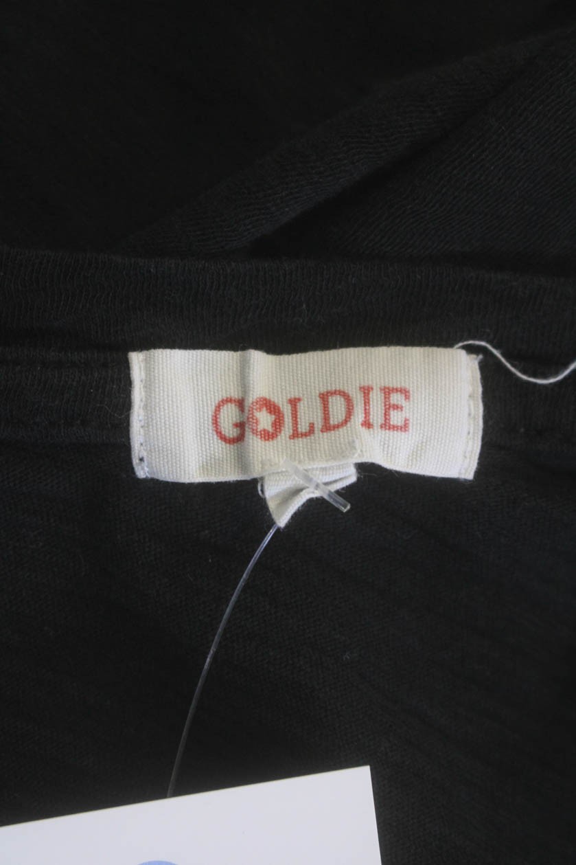 Goldie Womens Basic Solid Short Sleeve Crewneck T… - image 4