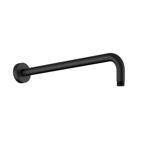 Chris Bergen Brausearm Wandarm Duscharm FüR Kopfbrausen 400 Mm Schwarz Matt-image
