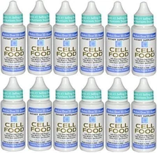 12 Bottles of CELLFOOD 1 fl oz each - Oxygen Energy  + Nutrient Supplement