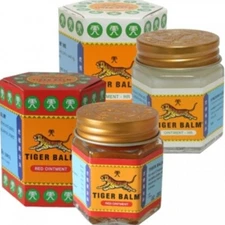 Tiger balm red white ache pain relief muscle massage ointment herbal rub spa 