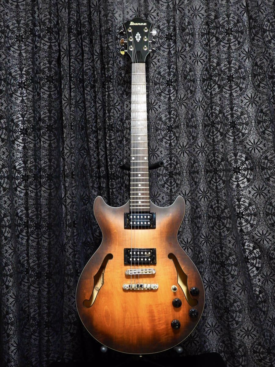 【中古 Ibanez AM73BーTF 5bー02エレクトリックギター Acoustic Electric Guitar Ibanez Artcore AM73B-TF Sunburst | eBay