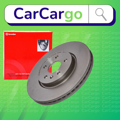 Brembo Vented Front Brake Discs Pair Mokka / Mokka X 1.4 4x4 2012-2024 300 mm