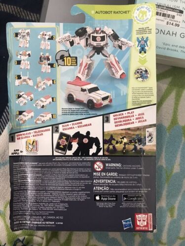 Transformers RID Warrior Class Deluxe Autobot Ratchet MOSC Rare - Picture 9 of 9