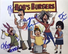 Bob's Burgers Cast Signed 8x10 Autographed Photo reprint