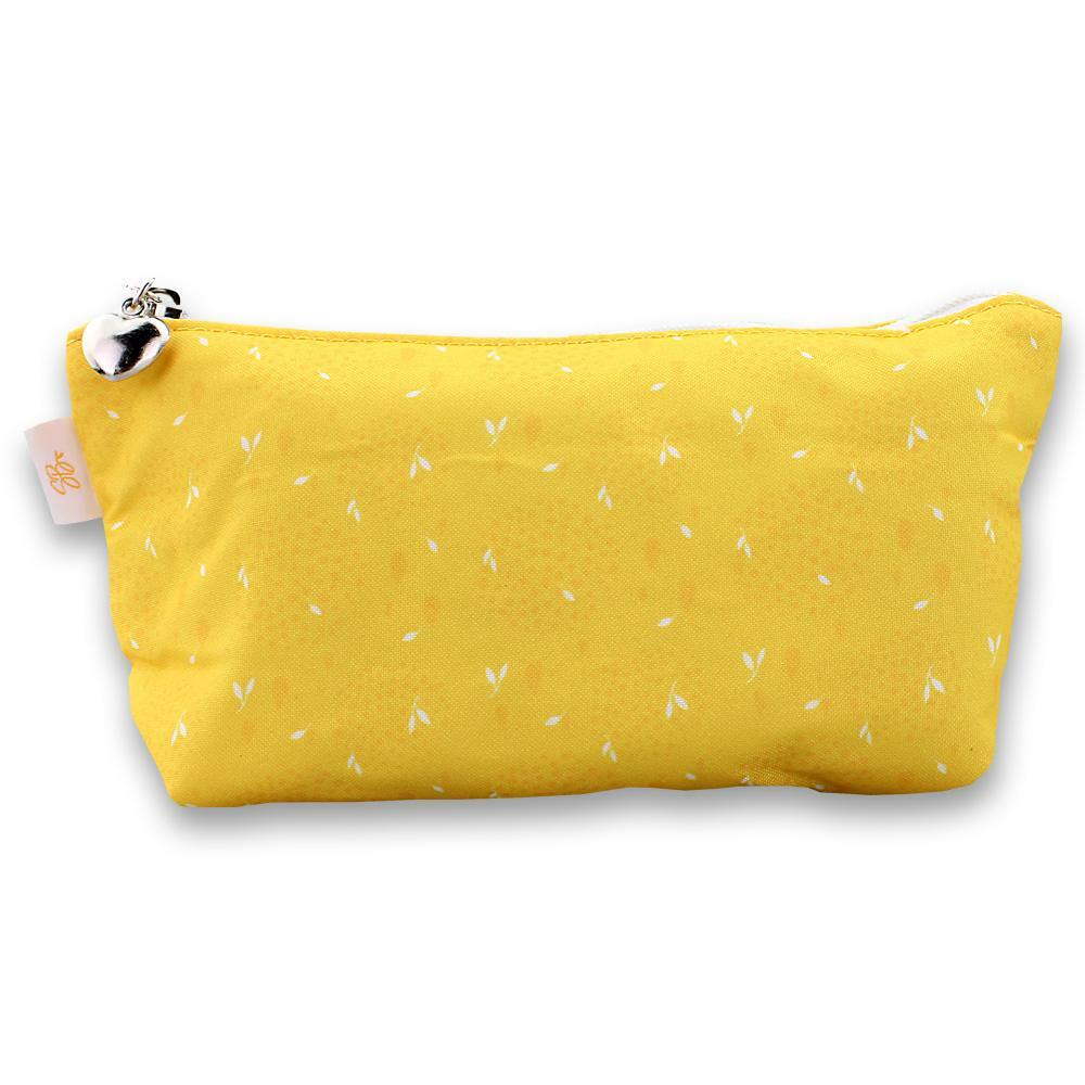 CUTE Yellow Leaf Essential Oil Carrying Case Bag--Holds Ten 5mL or 15mL Bottles!