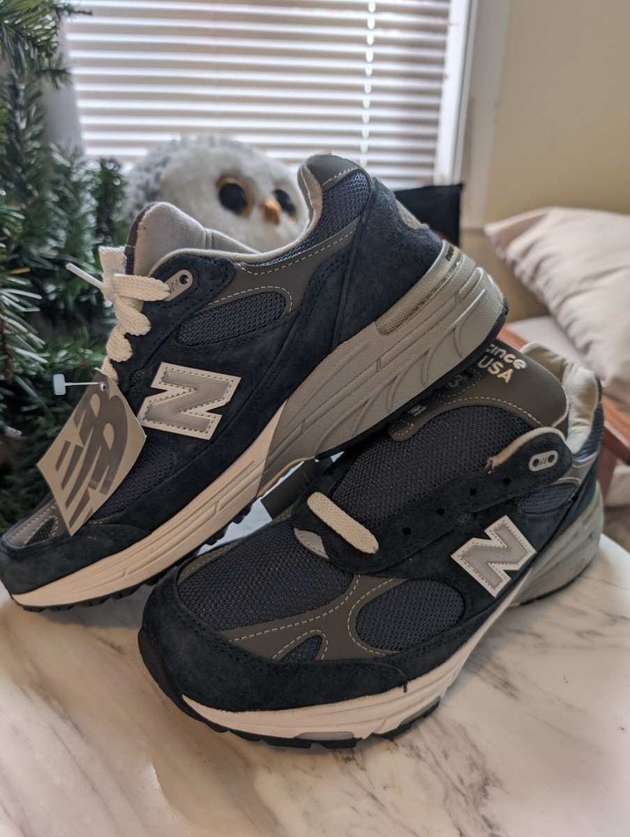 Rare!! New Balance 993 Kith Navy White MR993NV Size 7.5 2E (EU40.5