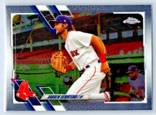 2021 Topps Chrome Baseball - Andrew Benintendi - Boston Red Sox - Base - #39