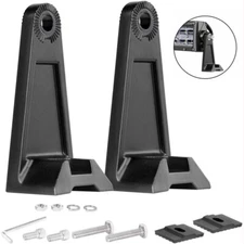 2pcs Universal Brackets Mounting Base Bracket LED Light Bar Slide Mount Bracket