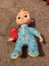 Cocomelon Musical Bedtime JJ Doll with Plush Tummy and Roto Head