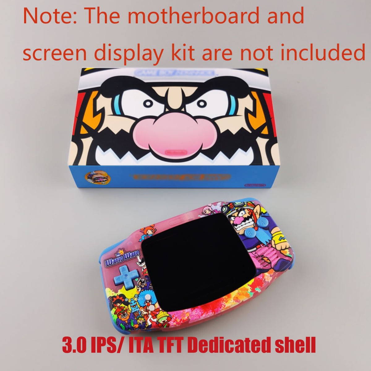 Game Boy Advance LAMINATED IPS Kit Backlit V5 3.0 NO SOLDER Shell Gameboy GBA Game Boy Advance LAMINATED IPS Kit Backlit V5 3.0 NO SOLDER Shell Gameboy GBA