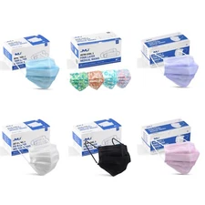 JMU ASTM Level 3 Face Masks 4-Ply BFE 98% Disposable Medical Shield Mask