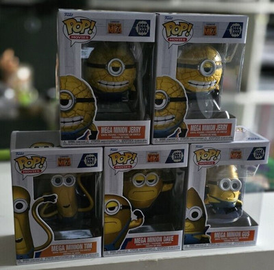 Funko Pop Sammlung - Minions - Einfach unverbesserlich 4 #Komplette Sammelreihe