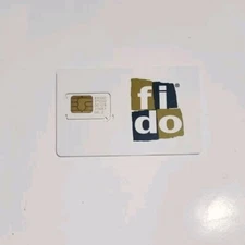 New Fido Sim Card 2G Standard
