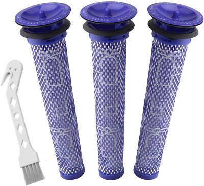 New! 3 Pk. Pre Filter for Dyson DC59 V6 V7 & V8 965661-01 - FREE SHIP!
