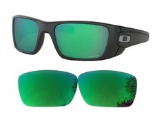 Galaxy Replacement Lenses For-Oakley Fuel Cell Sunglasses Green Polarized