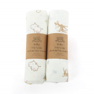 Baby Muslin Swaddle Receiving Blanket Large 47x47 inch 3 ...