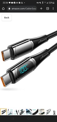 Essager 5A USB Type-C Cable