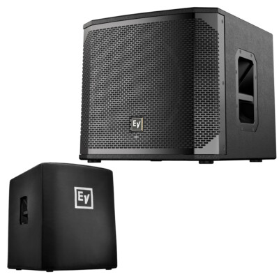 Electro-Voice ELX200-18SP 18'' 1200 Subwoofer w/ ELX200-18S-CVR Padded Cover