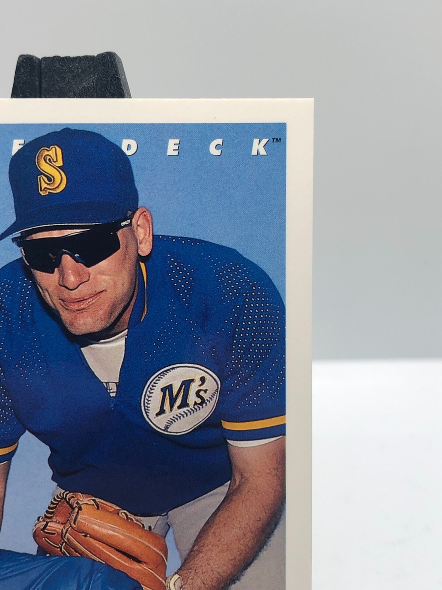 1993 Upper Deck Jay Buhner Baseball Card with Griffey Jr