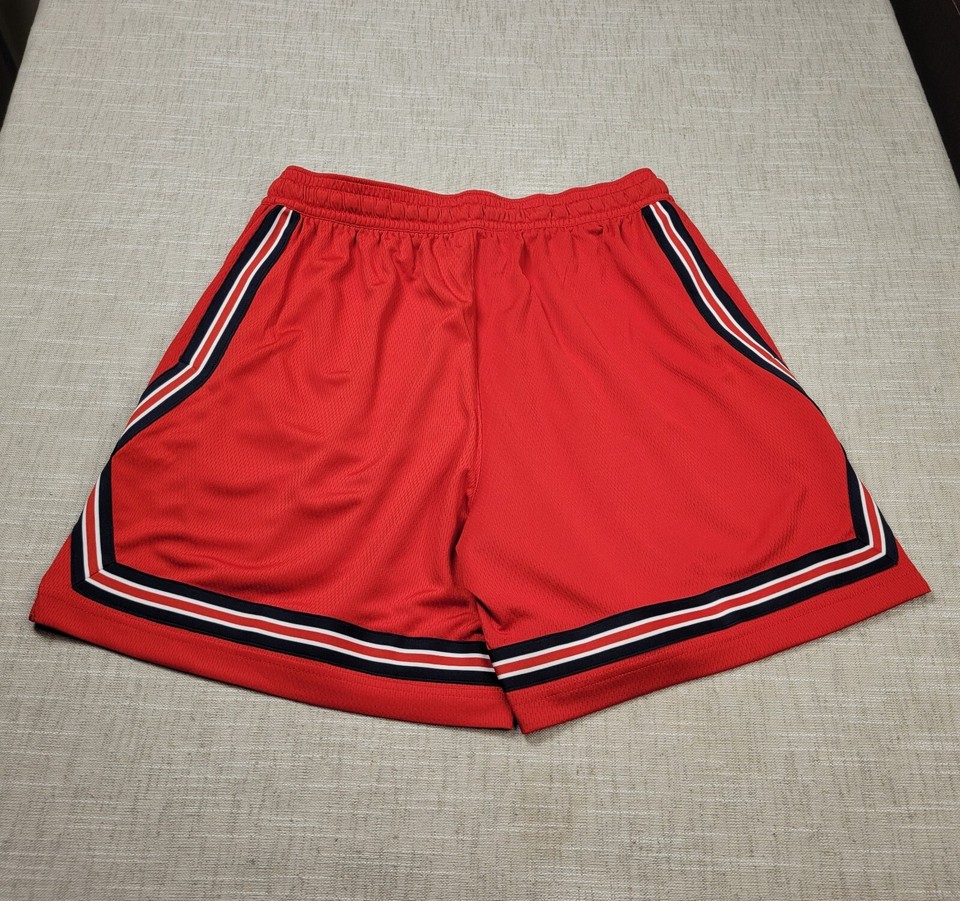 NIKE Team USA Basketball Shorts Medium Womens Red White Blue Courtside