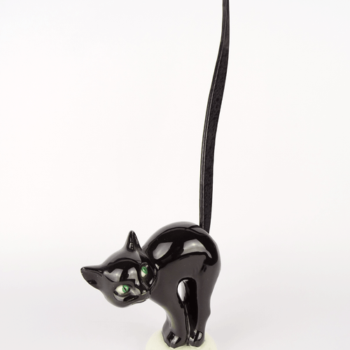 GOEBEL Figur Katze, Brieföffner Brezelhalter, Letter Opener, Hummel, 50er Jahre - Bild 5 von 12