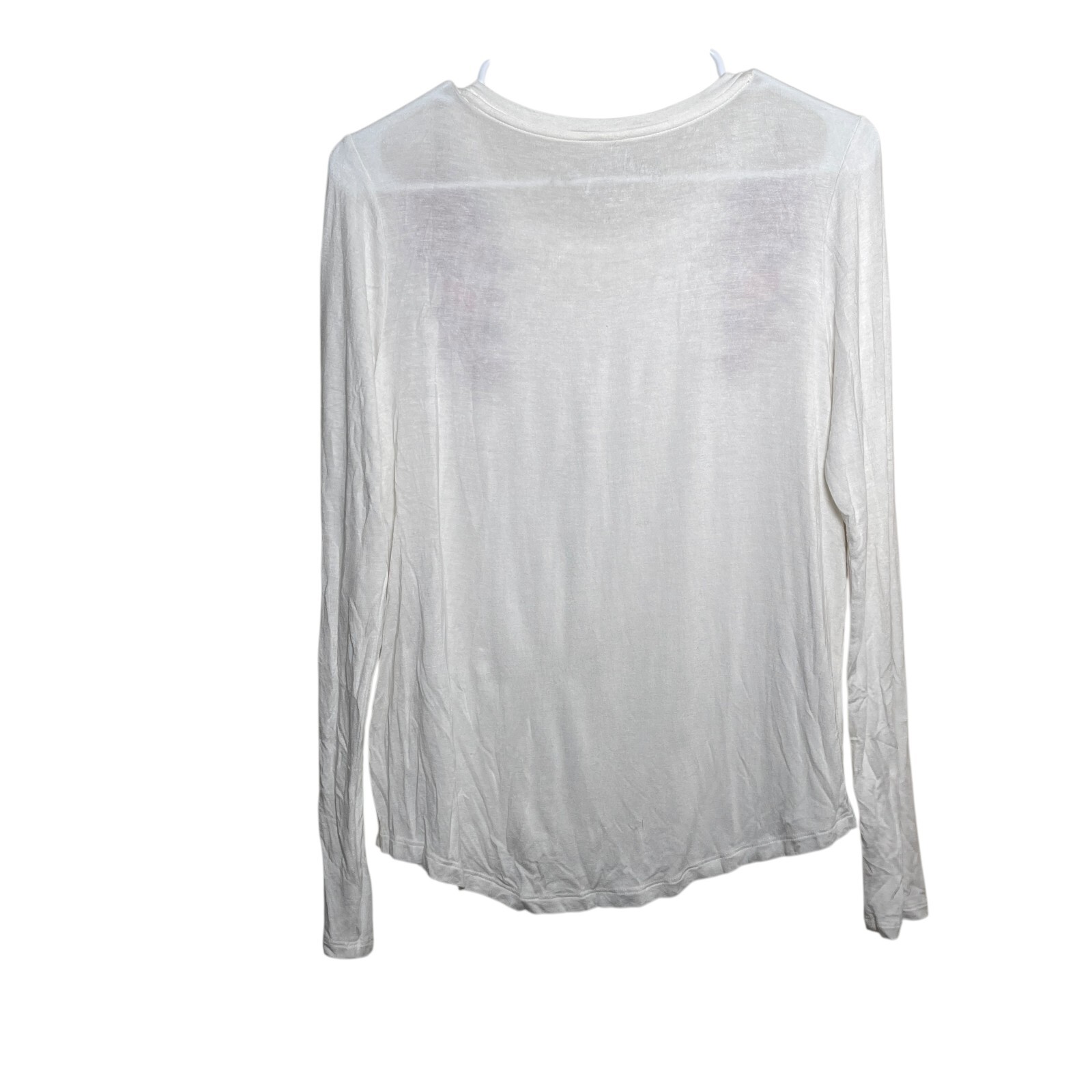 Aero T-Shirt Women's Medium Embroidered Crew Neck Shirt Top Boho Floral Casual