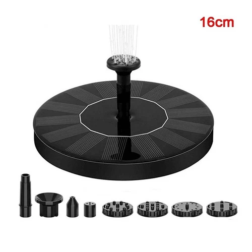 Solar Powered Fountain Water Pump Bird Bath Floating Garden Pond Pool Fish Tanks - Picture 18 of 22