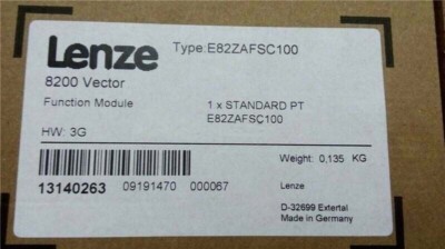 E82ZAFSC100 Neu Versiegelt Lenze Function Module E82ZAFSC100