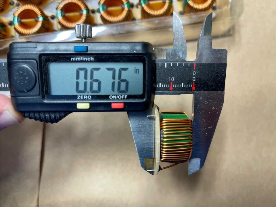 Lote Bourns 5mH @ 10kHz 2 líneas 4A 50 mΩ inductores con plomo filtro modo común estrangulador Foto 4 de 4