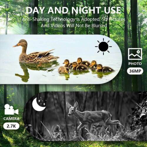2.7K 36MP 10X Night Vision Goggles For Hunting Infrared Binoculars Digital Zoom - Picture 8 of 19