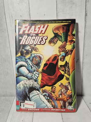 Flash vs. The Rogues  Paperback By Broome, John - Fair Covered In Plastic Holder