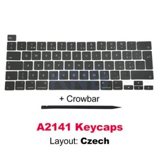 New A2289 A2251 A2141 Keycap Key Cap For Macbook Pro Retina 13 16" Czech Keycaps