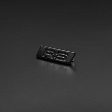 Audi RS Lenkrad Emblem Logo schwarz für TT TTS TTRS 8S 8S0419685