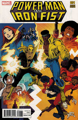 Power Man and Iron Fist #1 1:25 Trevor Von Eeden Classic Variant 2016
