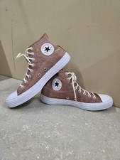 Converse Chuck Taylor All Star Shoes Mens Size 9 Brown High Top Canvas Sneakers