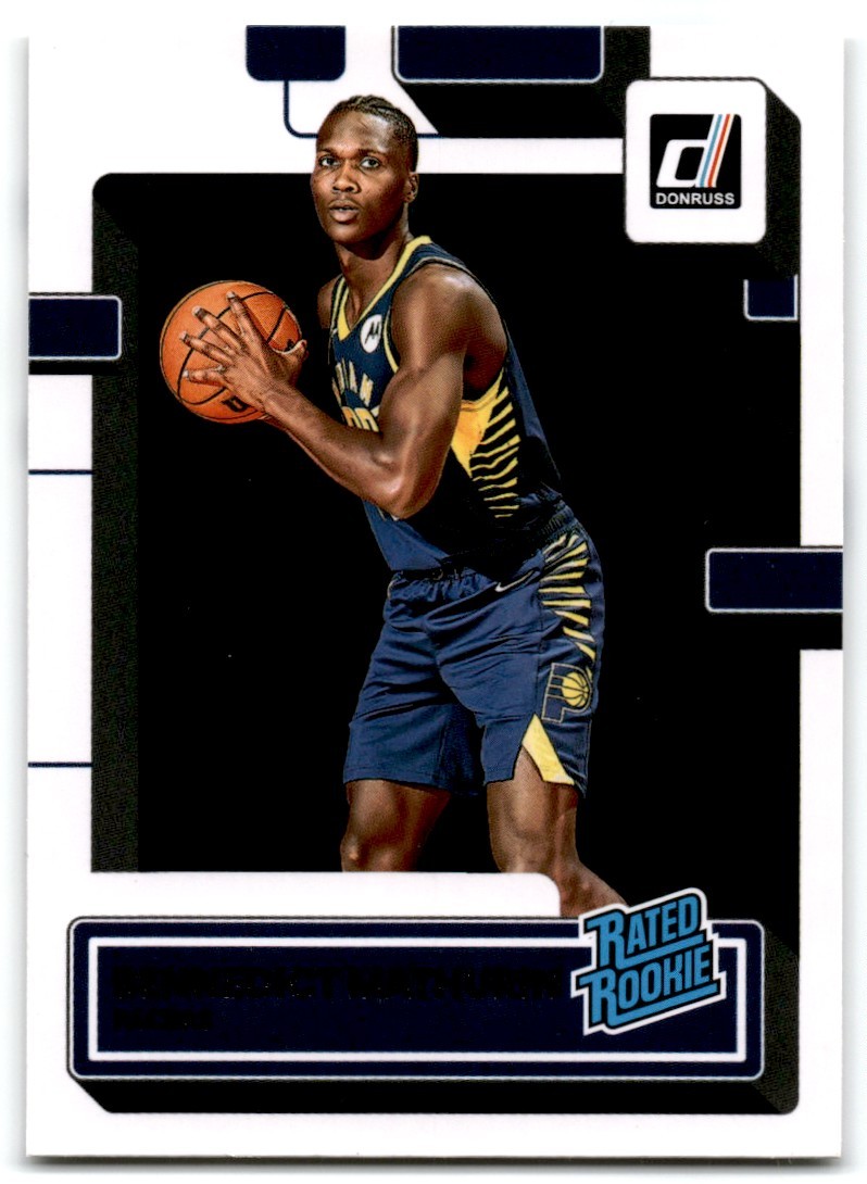2022-23 Donruss Bennedict Mathurin Rookie Indiana Pacers #206