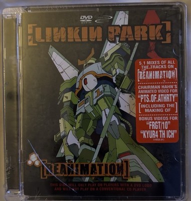 Linkin Park Reanimation DVD Audio, 2002 New Old Stock In Shrink