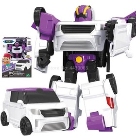 Cartoon Brothers Anime Tobot Transformation Car Airplane Fire Truck Toy