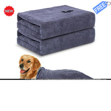 Microfiber Dog Towels for Drying Dogs,40'' X 23.6'', Super Absorbent and Soft Pe