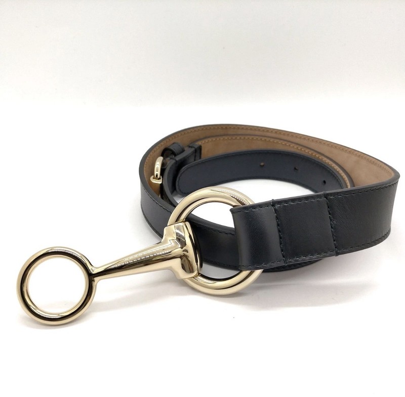 Gucci Belt Black Leather 