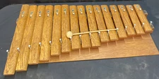 Wooden Xylophone Homemade. Unique.