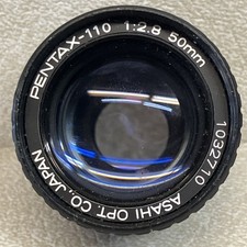 PENTAX - 110 1: 2.8 50mm 1032710 ASAHI OPT. CO. JAPAN Mint Condition