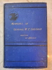 Antique Civil War Book 1875 Memoirs of William T. Sherman Vol. II (with map!)