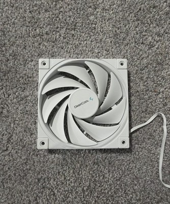 DeepCool FK120 120mm Performance Fan, Single, white, 0.12A, 12VCD