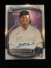 2025 Bowman Chrome Kevin Defrank 1st Bowman Auto CPA-KD Marlins Prospect