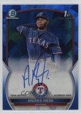 2023 Bowman Sapphire Edition Chrome Prospects Andres Mesa #BSPA-AM Auto 1b0j