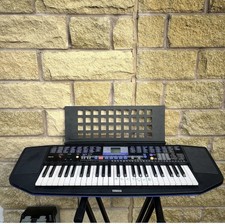 Yamaha PSR-78 Electronic Digital Keyboard 61 Key Black See Boxed Tested Working