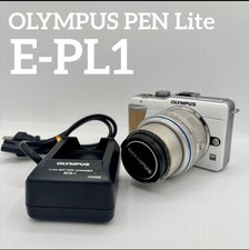  MINT Olympus PEN E-PL1 12.3MP Mirrorless Digital Camera White