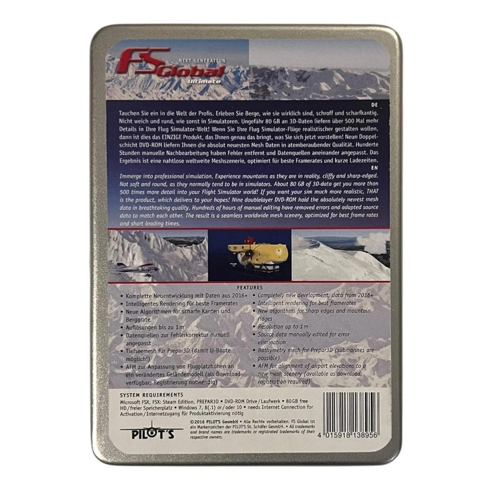 FS Global Ultimate - Next Generation Add-On für FSX Prepar3D | Game | 2016 - Bild 2 von 2