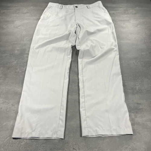 Adidas Pantaloni Golf Uomo 32x30 Grigio Adizero Tour Performance Dritti Leggeri